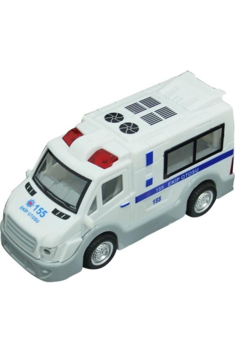 Birlik Oyuncak Oyuncak Sürtmeli Ekip Otosu