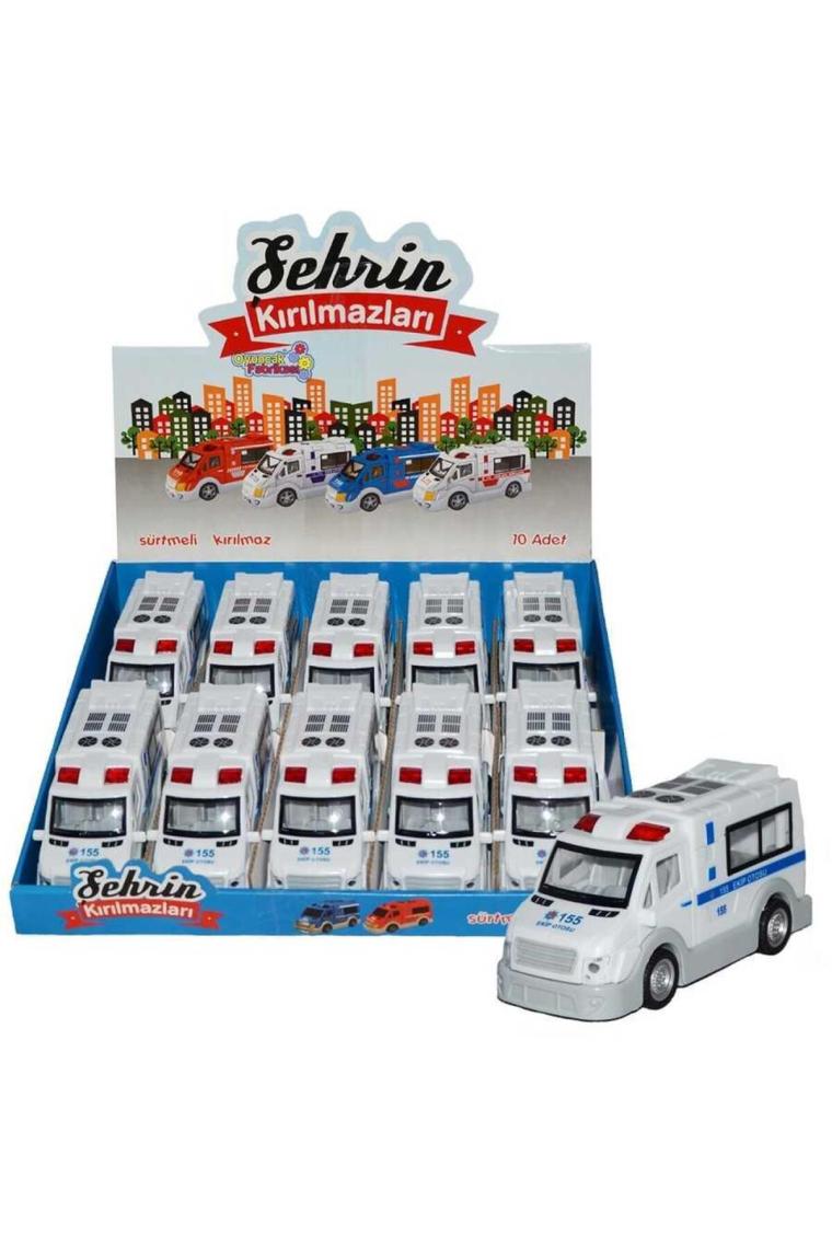 Birlik Oyuncak Oyuncak Sürtmeli Ekip Otosu