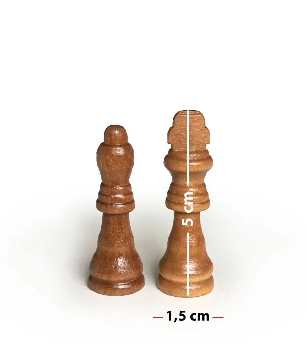 Star Satranç Piyonu Ahşap NO:1