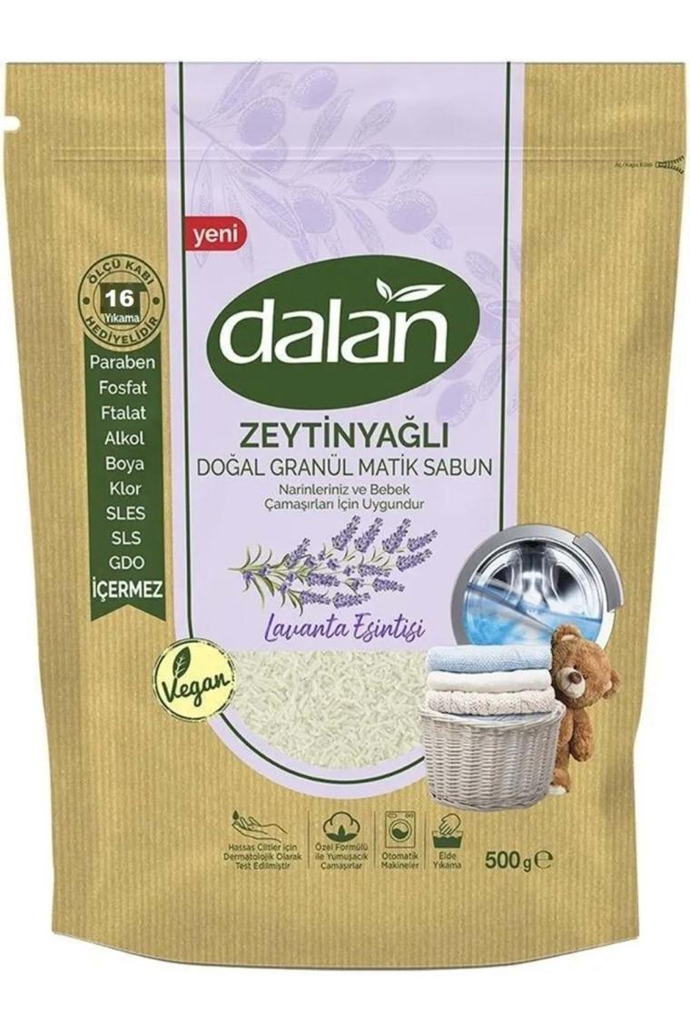 Dalan Zeytinyağlı Lavanta Esintisi 500 gr Doğal Granül Sabun