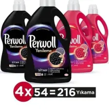 Sıvı Deterjan Yenileme Siyah 2x2.97L & Renkli 2x2.97L (216 Yıkama) – Siyah ve Renkli Çamaşırlar İçin
