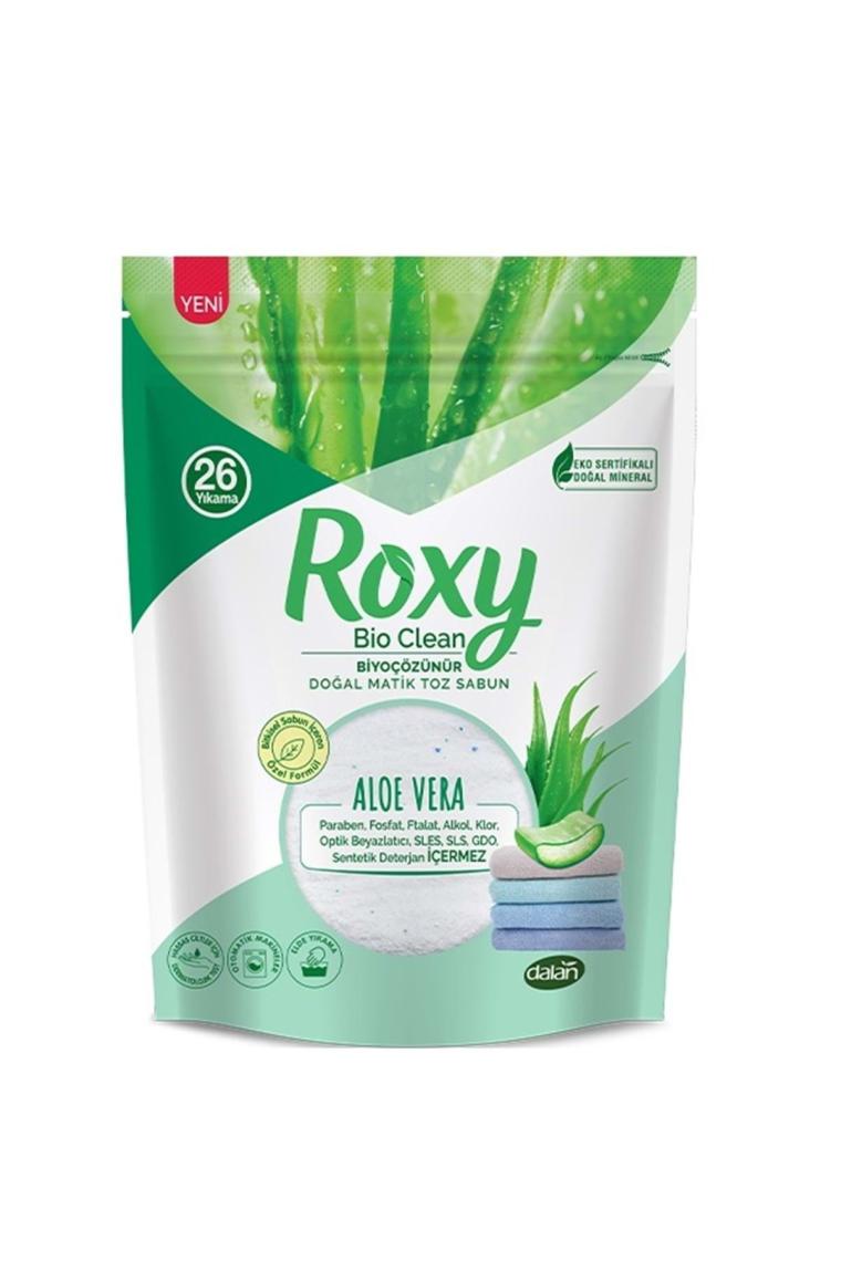 Roxy Bio Clean Matik Sabun Tozu 800gr Aloe Vera (26 YIKAMA)