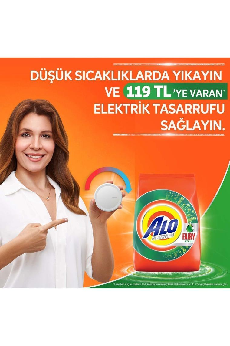 Alo Aqua Pudra Kar Çiçeği Ferahlığı Beyazlar ve Renkliler için 4 kg Toz Deterjan