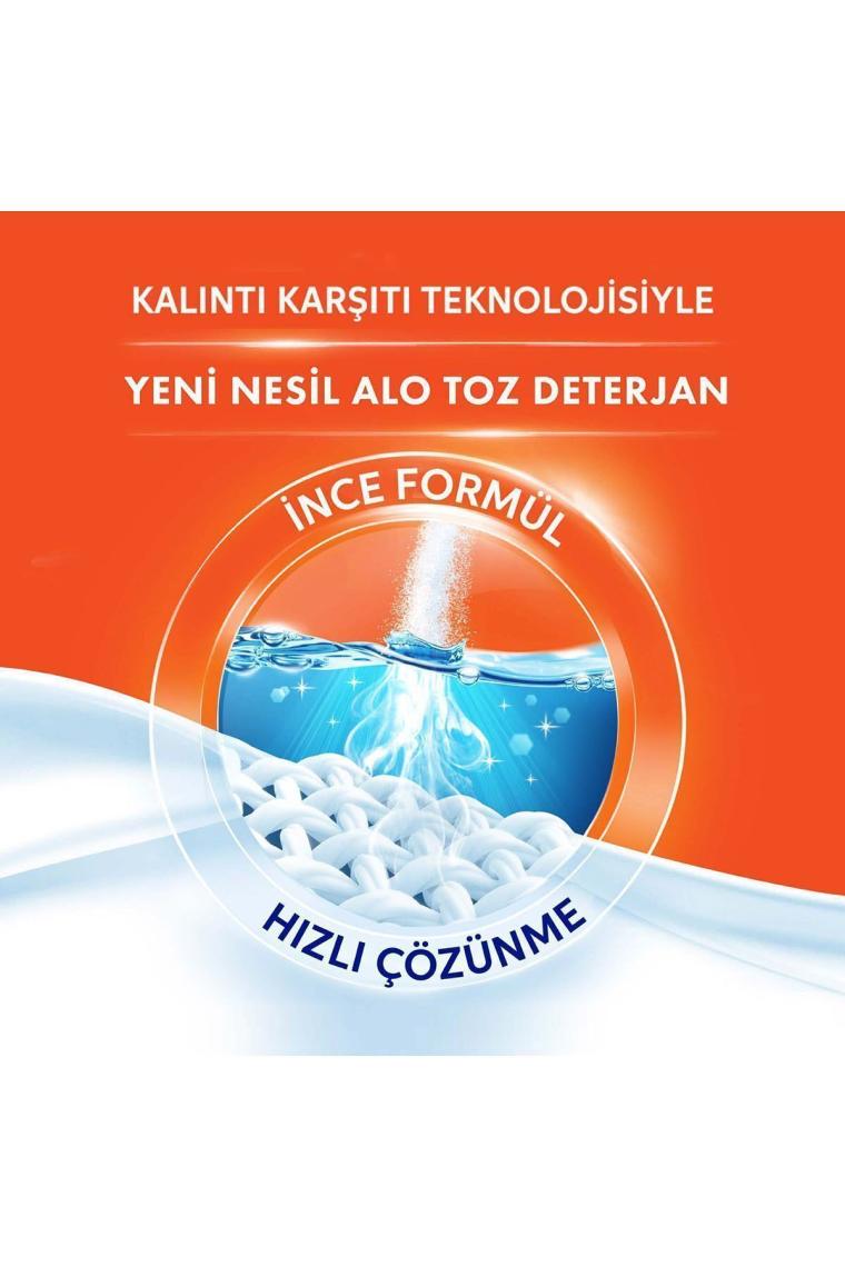 Alo Aqua Pudra Kar Çiçeği Ferahlığı Beyazlar ve Renkliler için 4 kg Toz Deterjan