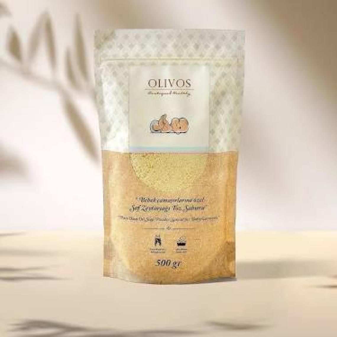 Olivos Doğal Organik Zeytinyağlı Bebek Kıyafetlerine Çamaşırlarına Özel Granül Sabun Toz Sabun 500 gr