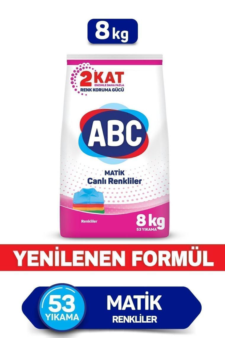 ABC Matik Color 8 kg Toz Deterjan
