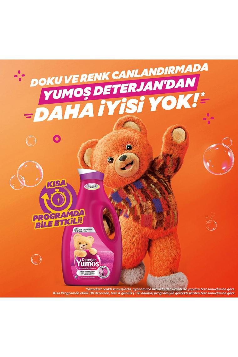 Sıvı Bakım Çamaşır Deterjanı Renkli Giysiler Için Renk Korumada Daha Iyisi Yok 2520 ml 3 Adet