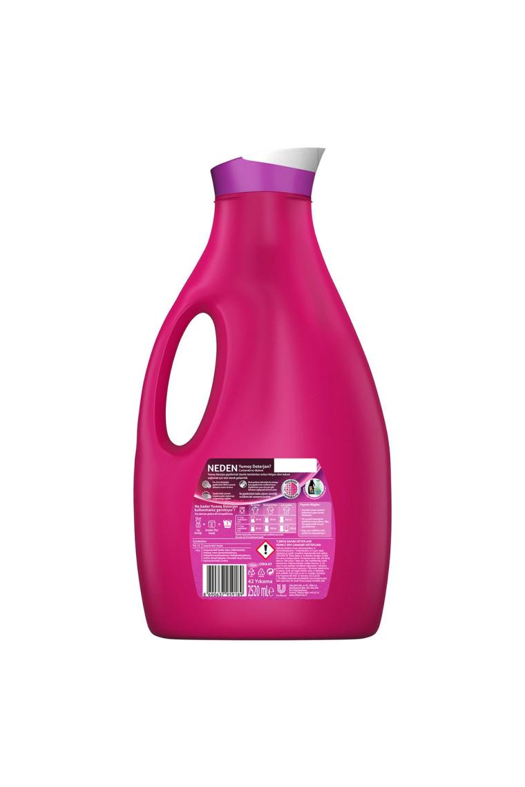 Sıvı Bakım Çamaşır Deterjanı Renkli Giysiler Için Renk Korumada Daha Iyisi Yok 2520 ml 3 Adet
