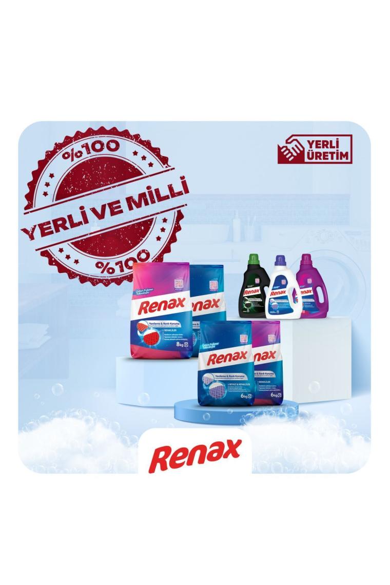 Sıvı Çamaşır Deterjanı Beyaz ve Renkliler 2520 ml - 4 Lü Paket