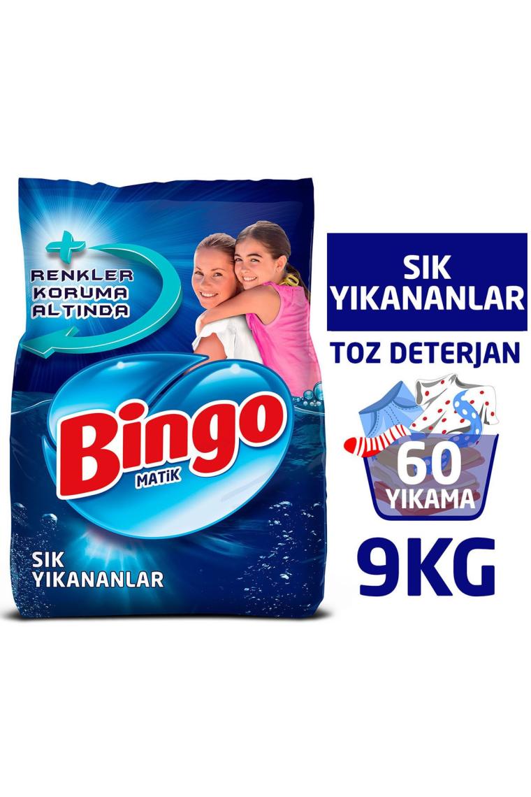 Matik Sık Yıkanan Çamaşırlara Özel 9 Kg