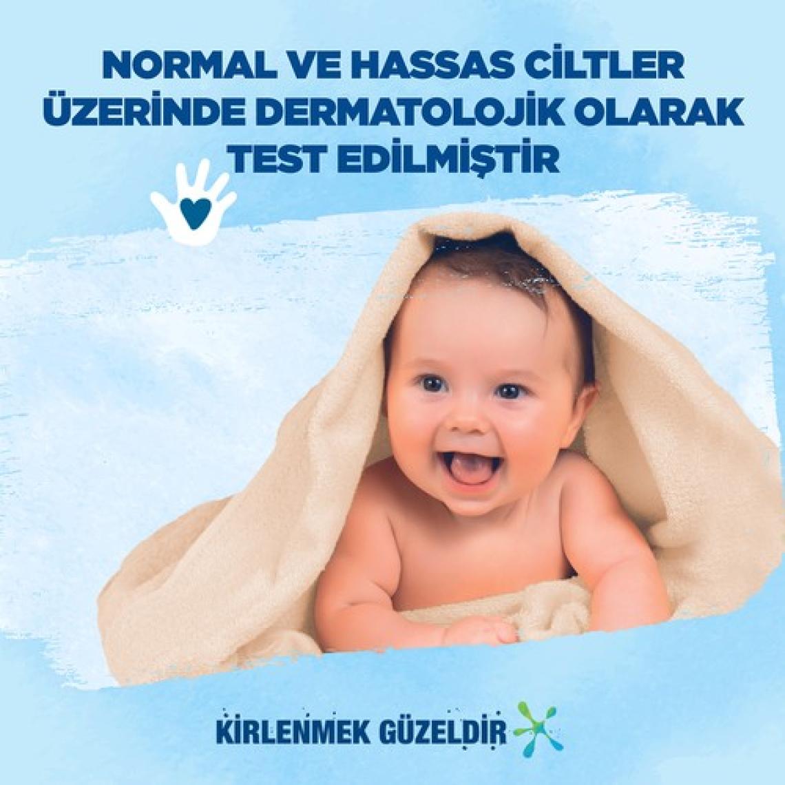 Omo Bebek Sıvı Çamaşır Deterjanı Parfümsüz Hipoalerjenik 900 ML 18 Yıkama 1 Adet