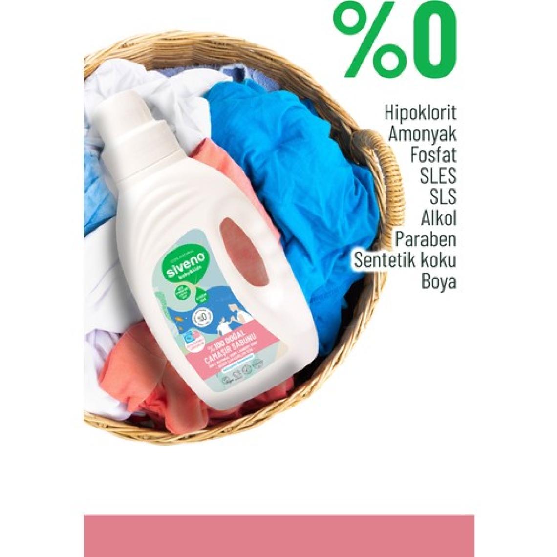 Siveno Baby Doğal Çamaşır Sabunu 1500 ml