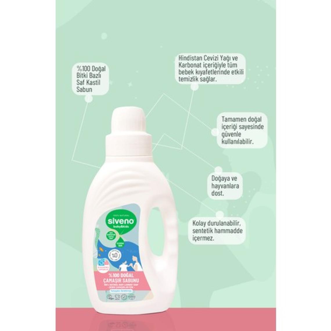 Siveno Baby Doğal Çamaşır Sabunu 1500 ml