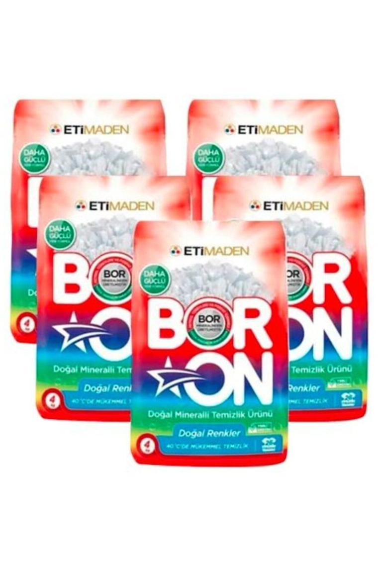 Doğal Mineralli Temizlik Ürünü Renkliler Için 4 Kg X 5 Adet