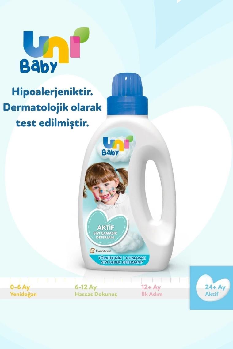 Uni Baby Sıvı Çamaşır Deterjanı 1500 ml x 3 Adet