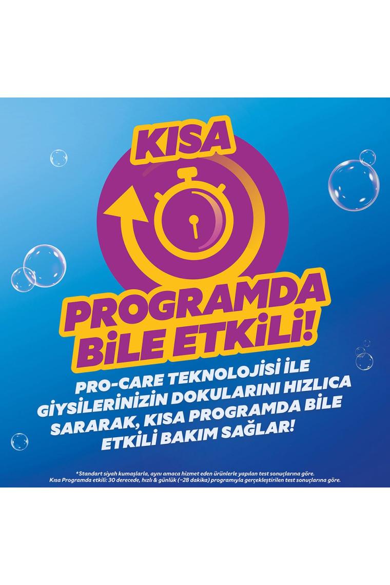 Sıvı Bakım Çamaşır Deterjanı Siyah Ve Koyu Renkli Giysiler Için 2520 ml 3 Adet
