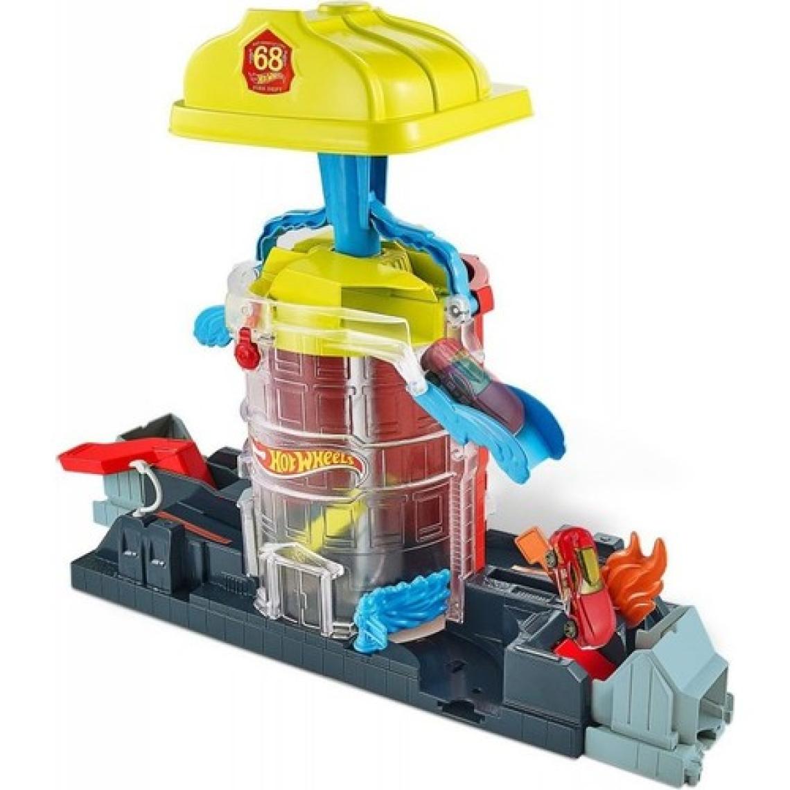 Hot Wheels Tekerlekli Yarış Dünyası Oyun Seti FNB15 GJL06 Süper İtfaiye Macerası