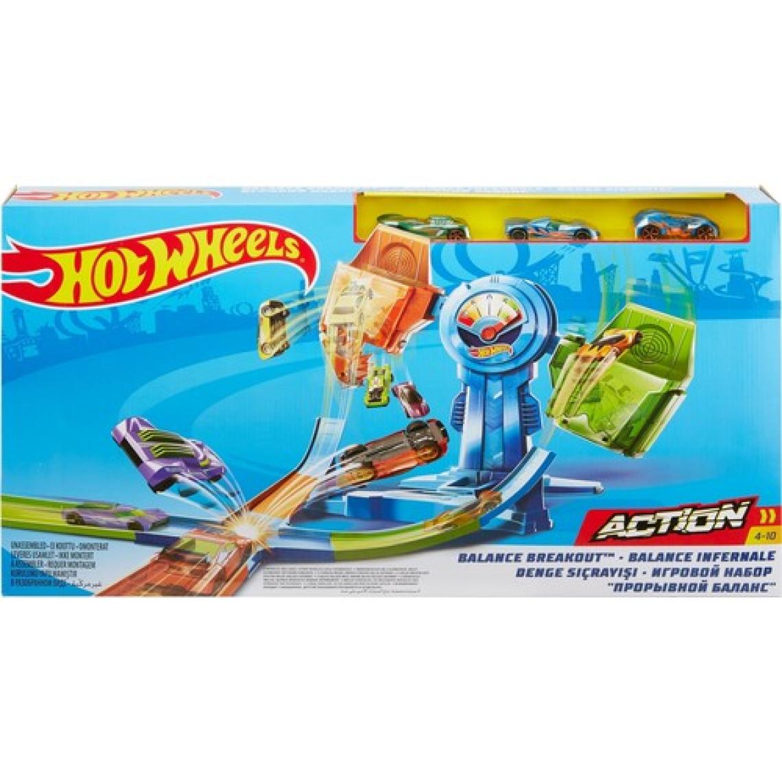 Hot Wheels Denge Sıçrayışı Yarış Seti, Tek ve 2 Kişiyle Oynanabilir FRH34