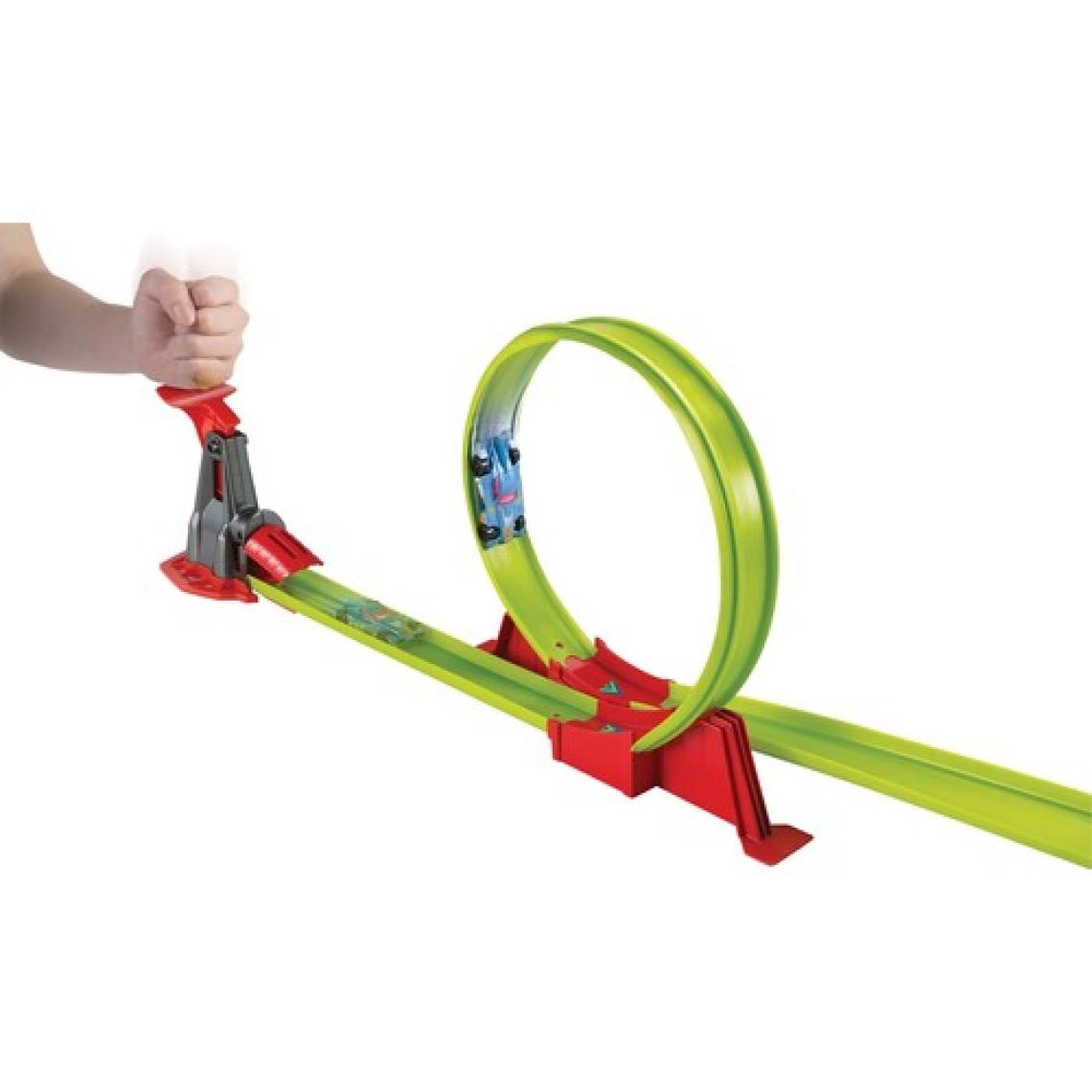 Hot Wheels İkili Yarış Macerası Oyun Seti, Zıplamalı Yarış Pisti ve Hedef Alıştırması FDF27