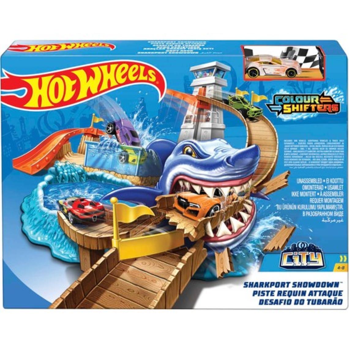 Hot Wheels Köpek Balığı Sharky Delüks Yarış Seti BGK04