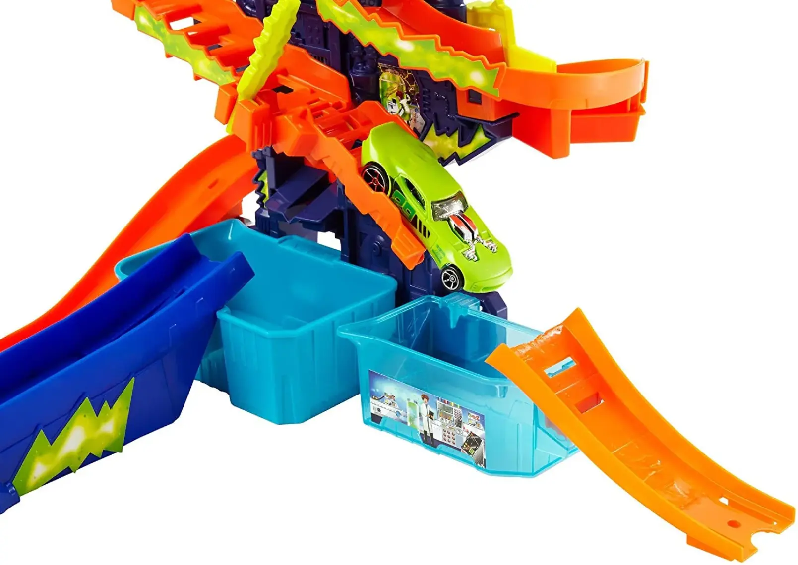Hot Wheels Renk Değiştiren Araçlar Çılgın Laboratuvar Oyun Seti