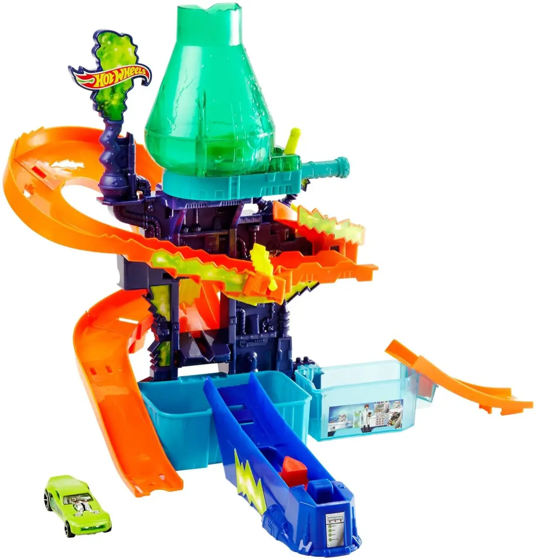 Hot Wheels Renk Değiştiren Araçlar Çılgın Laboratuvar Oyun Seti