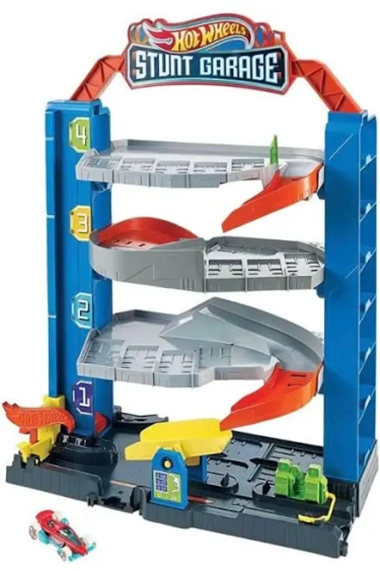 Hot Wheels Mini Garaj, 4 yaş ve üzeri, GNL70