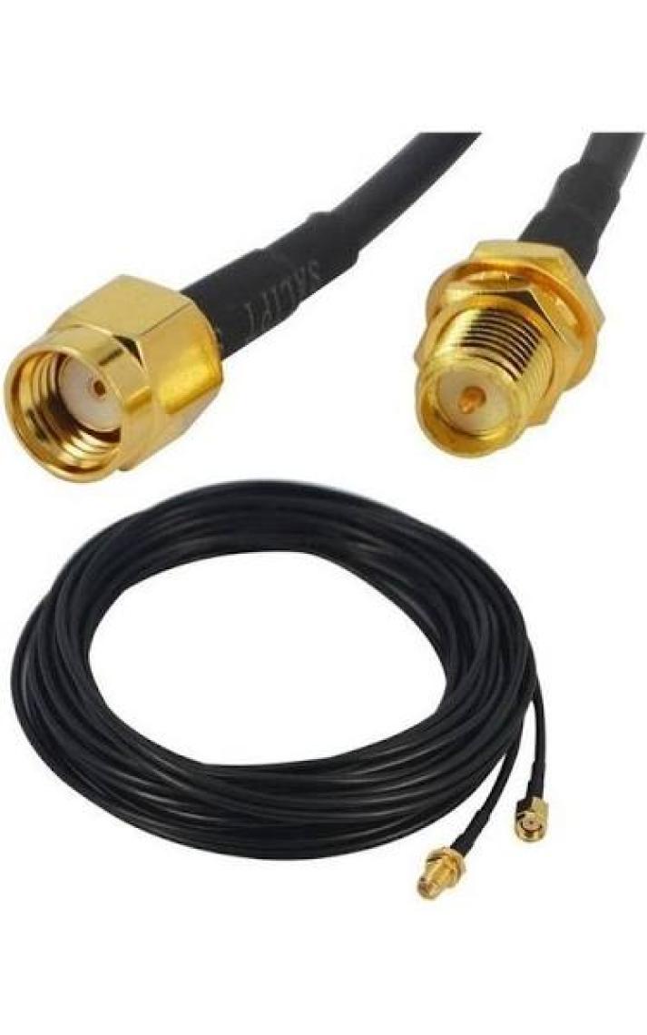 Alfais 4649 Wireless Wi-fi Anten Uzatıcı Uzatma Kablosu 5 Metre