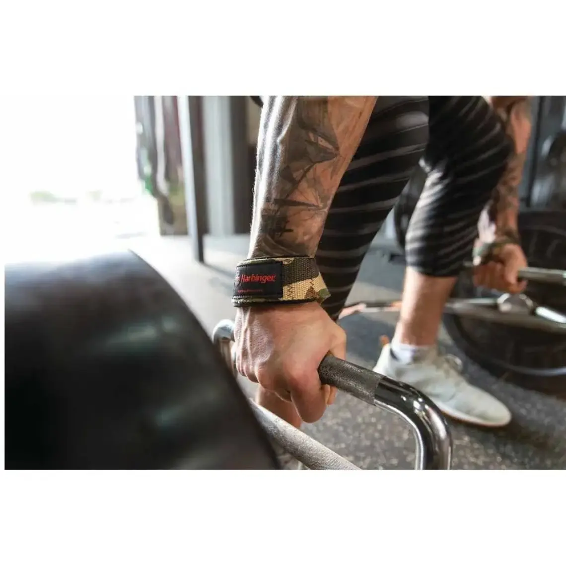 Harbinger Padded Cotton Lifting Straps Camo    
available Q2 2021UNISEX Bileklik