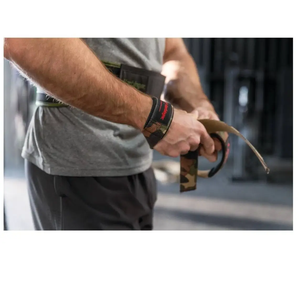 Harbinger Padded Cotton Lifting Straps Camo    
available Q2 2021UNISEX Bileklik