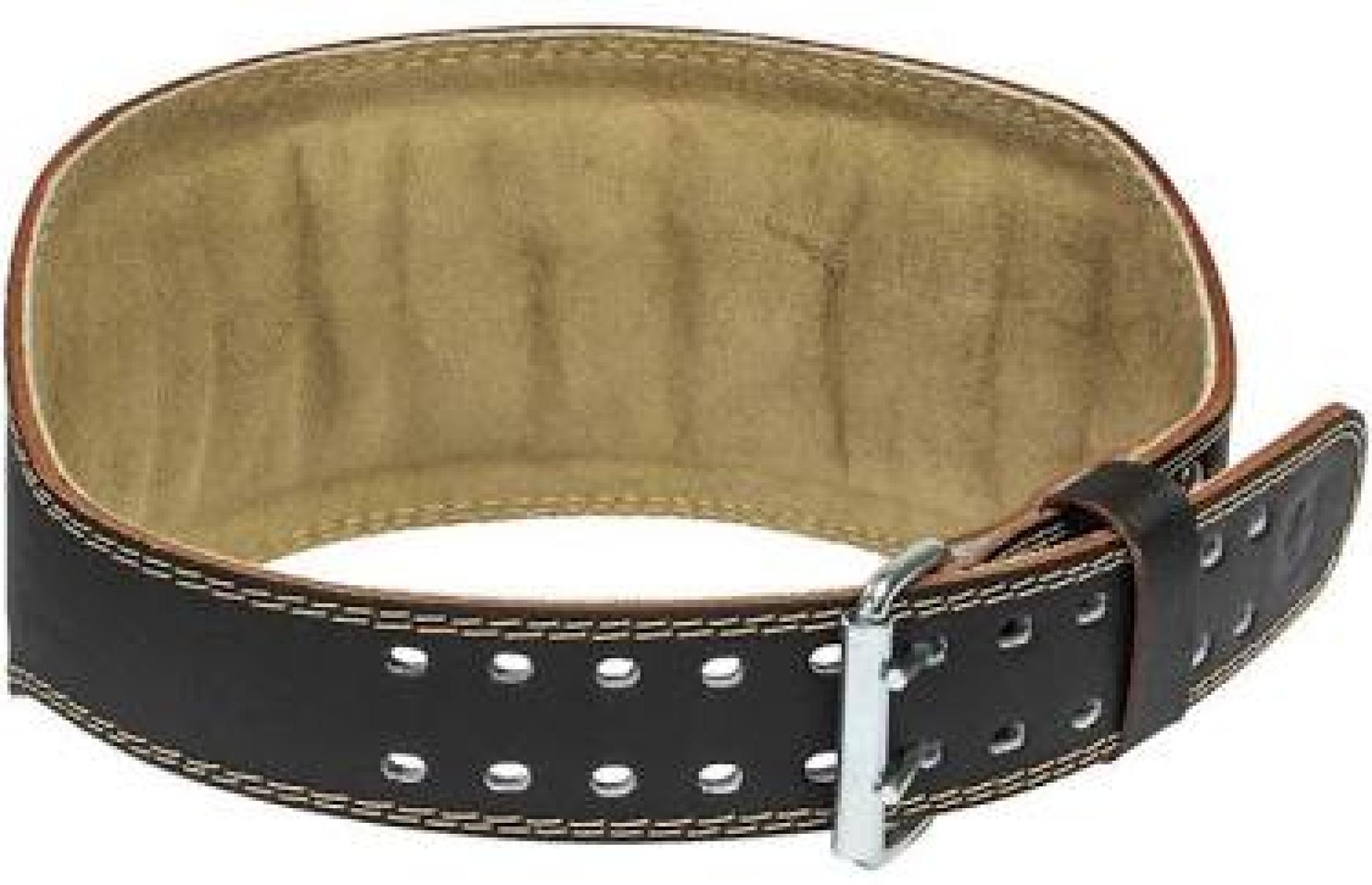 HRB.361026 Harbınger 6 Inch Padded Leather Belt Kemer-Xl Unisex Kemer Black