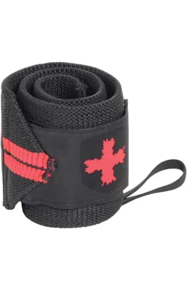 HRB.360548 Harbinger Red Line Wrist Wraps 18 Unisex Kemer Black/red