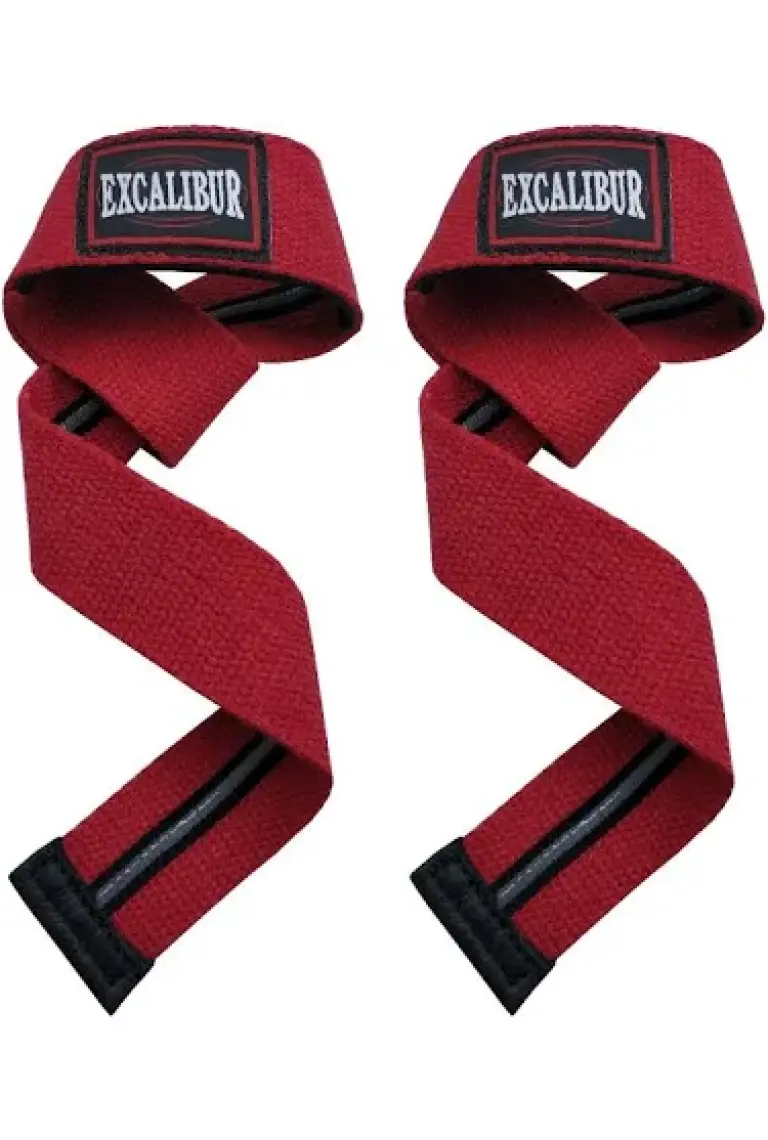 Excalibur Lifting Straps Ağırlık Kayışı Çift - Kırmızı