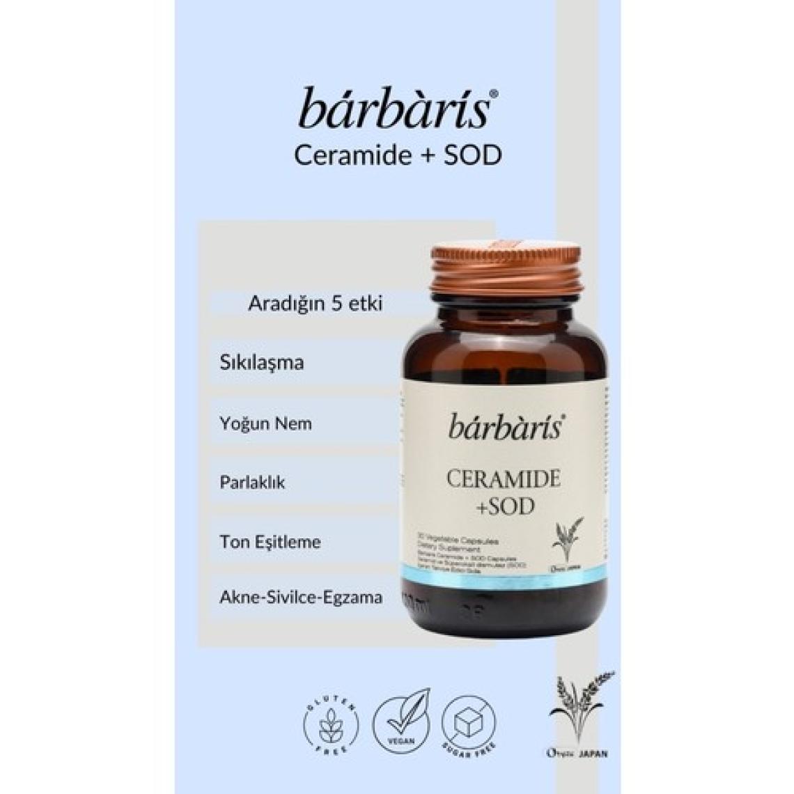 Barbarıs Ceramıde Sod 30 Kapsül