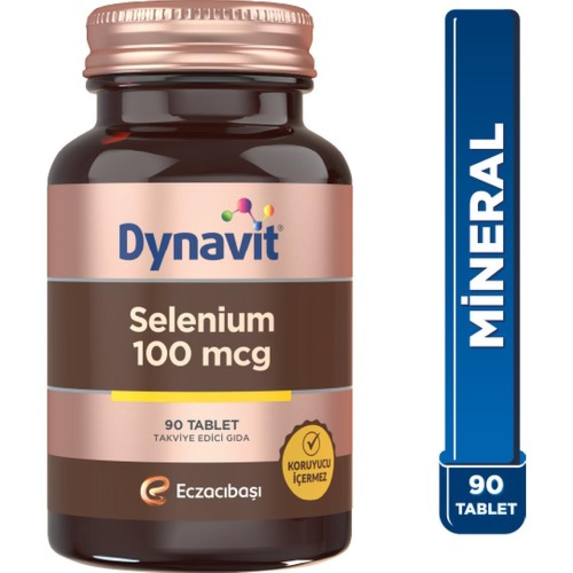 Dynavit Selenium 100 mcg 90 Tablet - Selenyum