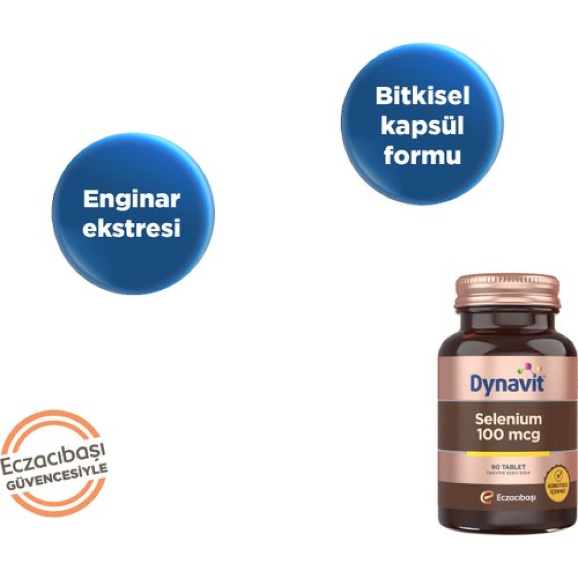 Dynavit Selenium 100 mcg 90 Tablet - Selenyum