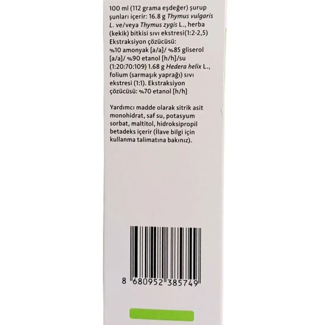 Bionorica Bronchipret Şurup 100 ml