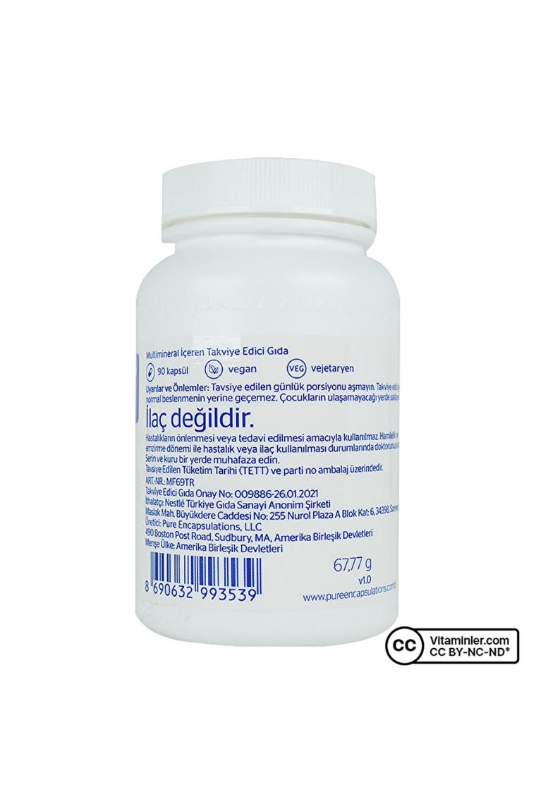 Pure Encapsulations Mineral 650A 90 Kapsül