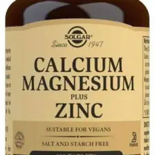 Solgar Calcium Magnesium Plus Zinc 100 Tablet