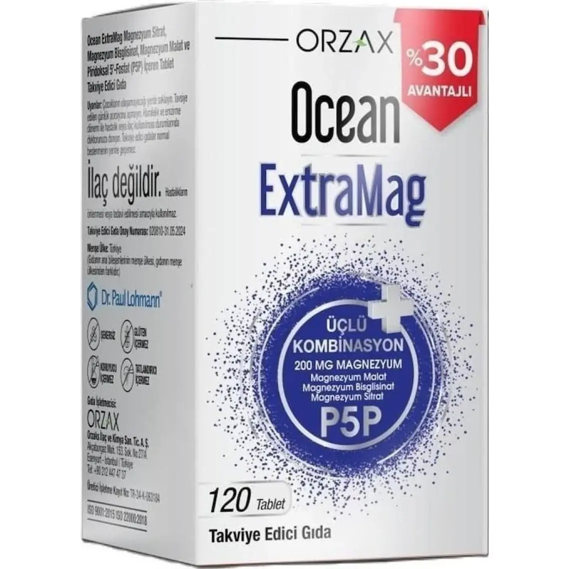 Orzax Ocean Extramag 120 Tablet