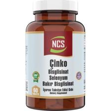 Ncs Çinko Bisglisinat & Bakır Selenium 60 Tablet