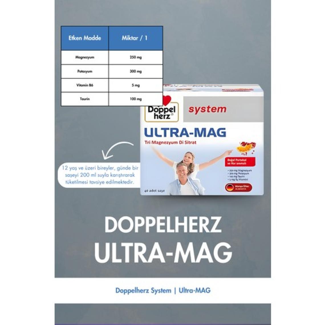 Doppelherz Doppelherz Ultra-Mag 40 Saşe