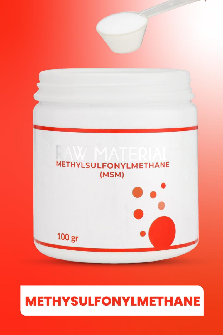 Raw Material Msm (Methylsulfonylmethane) 100 gr