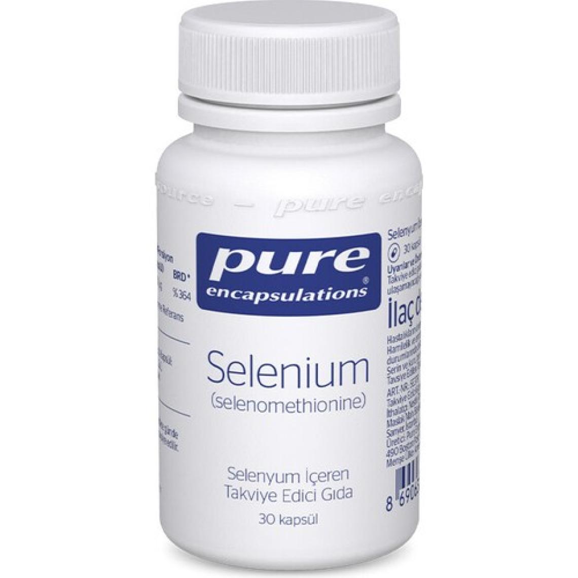Pure Encapsulations Selenium 200 Mcg 30 Kapsül