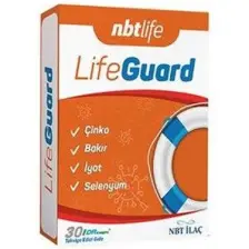 Nbt Life Lifeguard Çinko Bakır 30 Kapsül