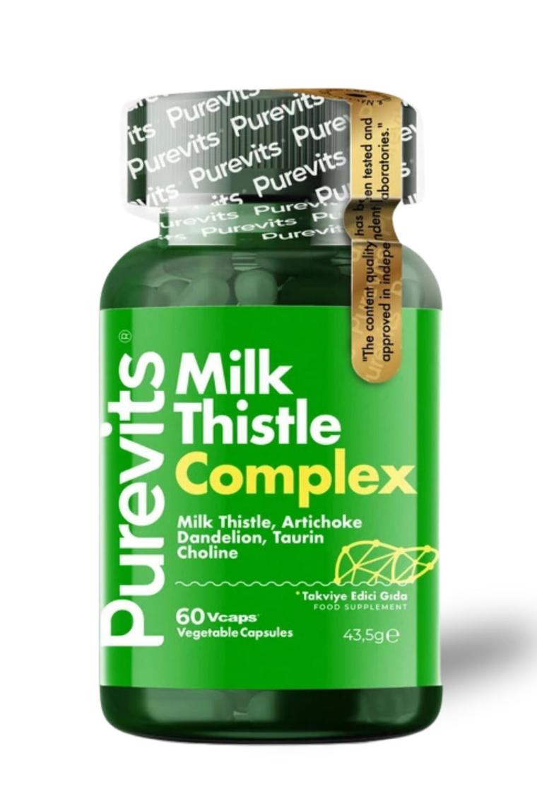 Purevits Milk Thistle Complex 60 Veg.cap.