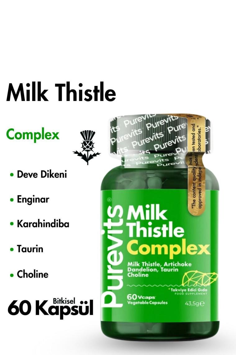Purevits Milk Thistle Complex 60 Veg.cap.
