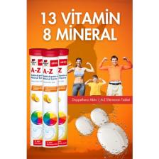 Doppelherz Aktiv A-Z Multivitamin ve Mineral Efervesan 15 Tablet