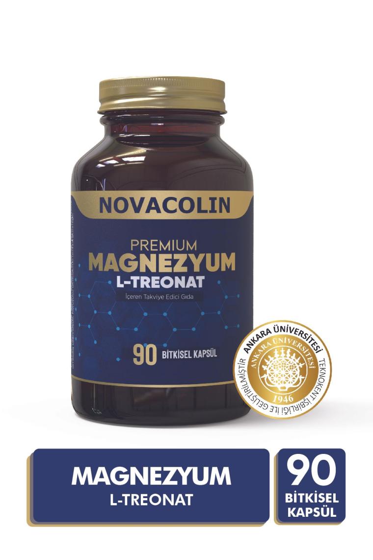 Novacolin Magnezyum L-Treonat 90 Kapsül