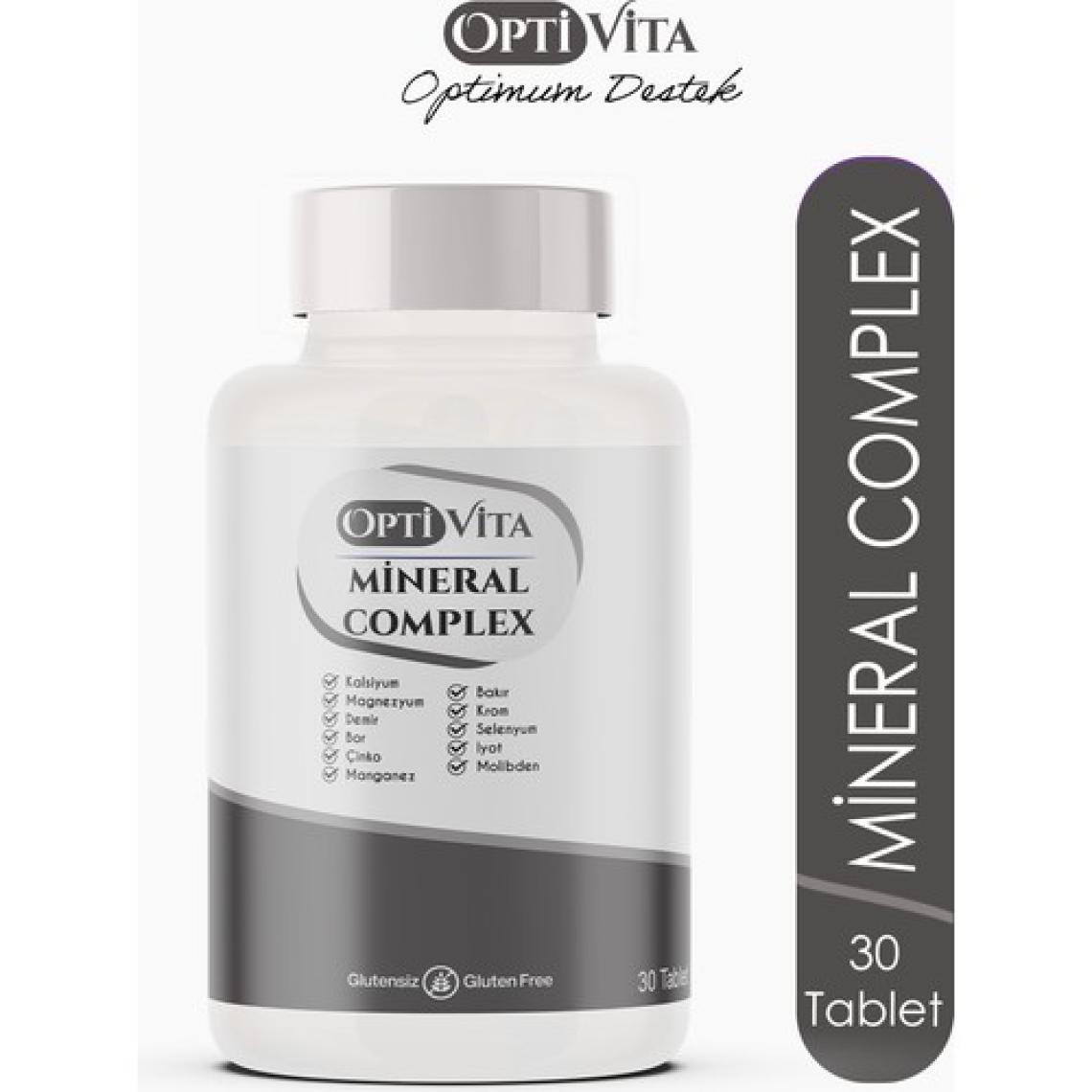 Optivita Mineral Complex 11 Mineral (Kalsiyum, Magnezyum, Demir, Bor, Çinko, Manganez, Bakır, Krom, Selenyum)